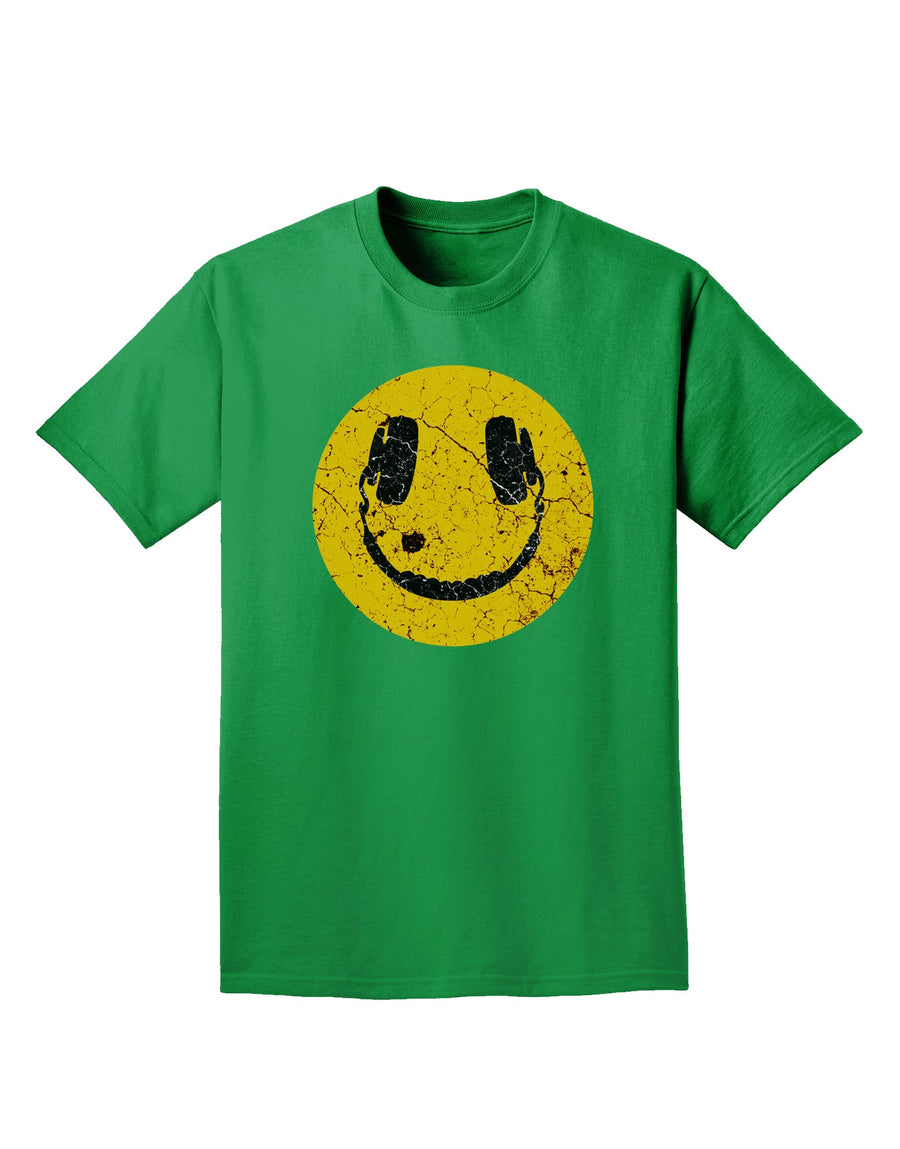 EDM Smiley Face Adult Dark T-Shirt by TooLoud-Mens T-Shirt-TooLoud-Purple-Small-Davson Sales