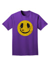 EDM Smiley Face Adult Dark T-Shirt by TooLoud-Mens T-Shirt-TooLoud-Purple-Small-Davson Sales