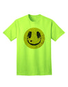 EDM Smiley Face Adult T-Shirt - A Vibrant Addition to Your Wardrobe by TooLoud-Mens T-shirts-TooLoud-Neon-Green-Small-Davson Sales