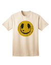 EDM Smiley Face Adult T-Shirt - A Vibrant Addition to Your Wardrobe by TooLoud-Mens T-shirts-TooLoud-Natural-Small-Davson Sales