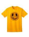 EDM Smiley Face Adult T-Shirt - A Vibrant Addition to Your Wardrobe by TooLoud-Mens T-shirts-TooLoud-Gold-Small-Davson Sales