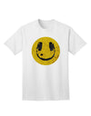 EDM Smiley Face Adult T-Shirt - A Vibrant Addition to Your Wardrobe by TooLoud-Mens T-shirts-TooLoud-White-Small-Davson Sales