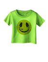 EDM Smiley Face Infant T-Shirt by TooLoud-TooLoud-Lime-Green-06-Months-Davson Sales