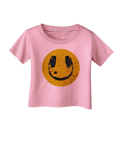 EDM Smiley Face Infant T-Shirt by TooLoud-TooLoud-Candy-Pink-06-Months-Davson Sales