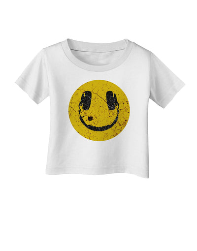 EDM Smiley Face Infant T-Shirt by TooLoud-TooLoud-White-06-Months-Davson Sales