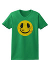 EDM Smiley Face Womens Dark T-Shirt by TooLoud-TooLoud-Kelly-Green-X-Small-Davson Sales