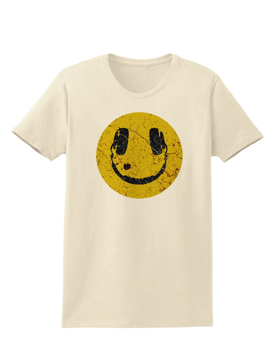 EDM Smiley Face Womens T-Shirt by TooLoud-TooLoud-Natural-X-Small-Davson Sales