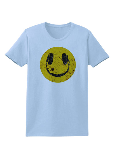 EDM Smiley Face Womens T-Shirt by TooLoud-TooLoud-Light-Blue-X-Small-Davson Sales