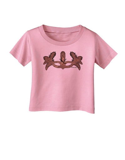 Earth Masquerade Mask Infant T-Shirt by TooLoud-Infant T-Shirt-TooLoud-Candy-Pink-06-Months-Davson Sales