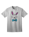Easter Bunny Face Adult T-Shirt - A Joyful Addition to Your Holiday Wardrobe-Mens T-shirts-TooLoud-AshGray-Small-Davson Sales