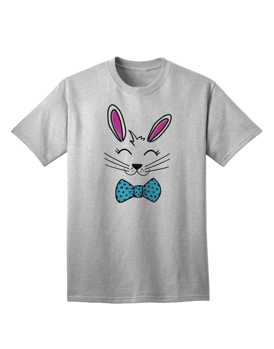 Easter Bunny Face Adult T-Shirt - A Joyful Addition to Your Holiday Wardrobe-Mens T-shirts-TooLoud-White-Small-Davson Sales