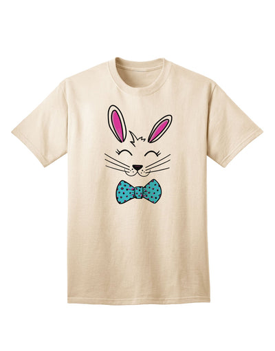 Easter Bunny Face Adult T-Shirt - A Joyful Addition to Your Holiday Wardrobe-Mens T-shirts-TooLoud-Natural-Small-Davson Sales