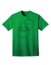 Easter Bunny Hatching Adult T-Shirt - A Delightfully Charming Addition to Your Wardrobe by TooLoud-Mens T-shirts-TooLoud-Kelly-Green-Small-Davson Sales