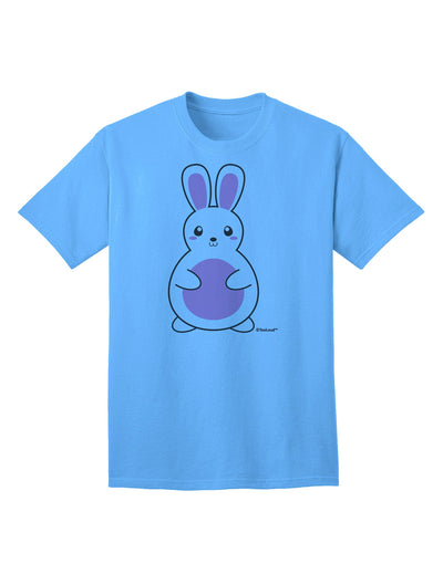 Easter Bunny Pink Adult T-Shirt: A Delightfully Charming Addition to Your Wardrobe by TooLoud-Mens T-shirts-TooLoud-Aquatic-Blue-Small-Davson Sales