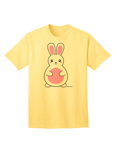 Easter Bunny Pink Adult T-Shirt: A Delightfully Charming Addition to Your Wardrobe by TooLoud-Mens T-shirts-TooLoud-Yellow-Small-Davson Sales