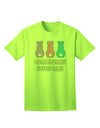 Easter Bunny Themed Adult T-Shirt - Express Your Love with the Somebunny Loves Me Collection by TooLoud-Mens T-shirts-TooLoud-Neon-Green-Small-Davson Sales