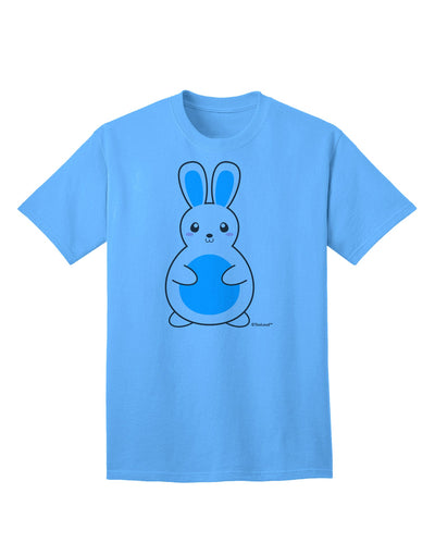 Easter Bunny-themed Adult T-Shirt in Blue by TooLoud-Mens T-shirts-TooLoud-Aquatic-Blue-Small-Davson Sales