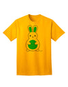 Easter Bunny-themed Adult T-Shirt in Blue by TooLoud-Mens T-shirts-TooLoud-Gold-Small-Davson Sales