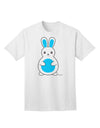 Easter Bunny-themed Adult T-Shirt in Blue by TooLoud-Mens T-shirts-TooLoud-White-Small-Davson Sales