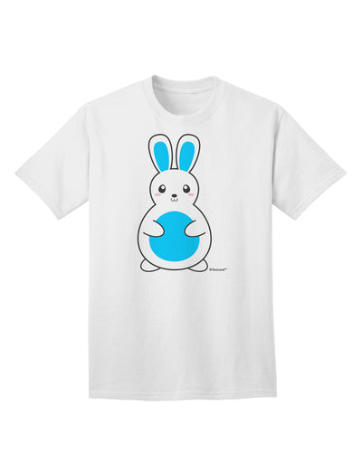 Easter Bunny-themed Adult T-Shirt in Blue by TooLoud-Mens T-shirts-TooLoud-White-Small-Davson Sales