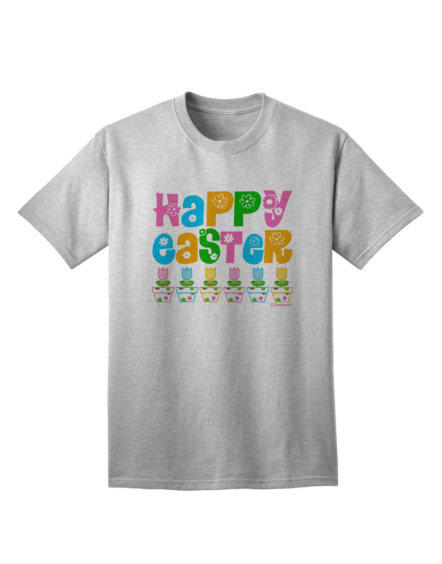 Easter Celebration: Exquisite Tulips Adult T-Shirt by TooLoud-Mens T-shirts-TooLoud-White-Small-Davson Sales