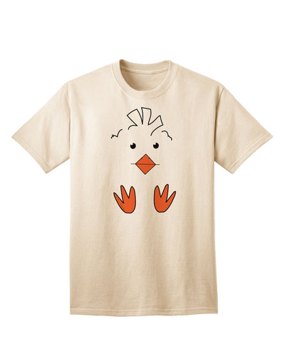 Easter Chick Face Adult T-Shirt - A Delightfully Charming Addition to Your Wardrobe-Mens T-shirts-TooLoud-Natural-Small-Davson Sales