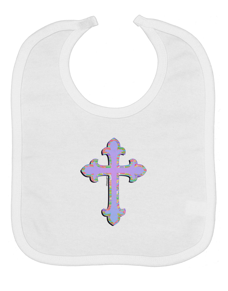 Easter Color Cross Baby Bib