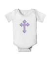 Easter Color Cross Baby Romper Bodysuit-Baby Romper-TooLoud-White-06-Months-Davson Sales