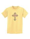 Easter Color Cross Childrens T-Shirt-Childrens T-Shirt-TooLoud-Daffodil-Yellow-X-Small-Davson Sales