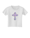 Easter Color Cross Toddler T-Shirt-Toddler T-Shirt-TooLoud-White-2T-Davson Sales