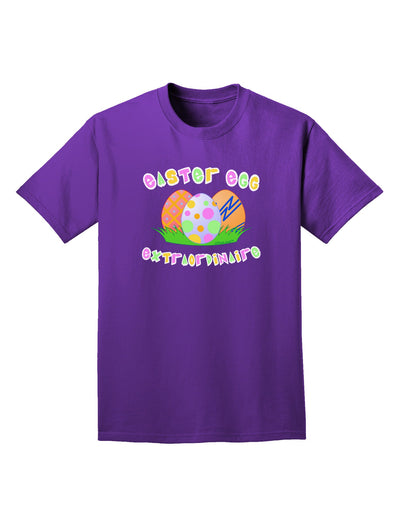 Easter Egg Extraordinaire Adult Dark T-Shirt-Mens T-Shirt-TooLoud-Purple-Small-Davson Sales