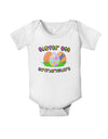 Easter Egg Extraordinaire Baby Romper Bodysuit-Baby Romper-TooLoud-White-06-Months-Davson Sales