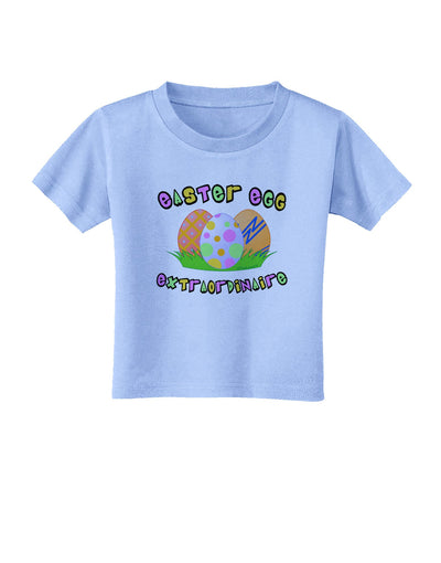 Easter Egg Extraordinaire Toddler T-Shirt-Toddler T-Shirt-TooLoud-Aquatic-Blue-2T-Davson Sales