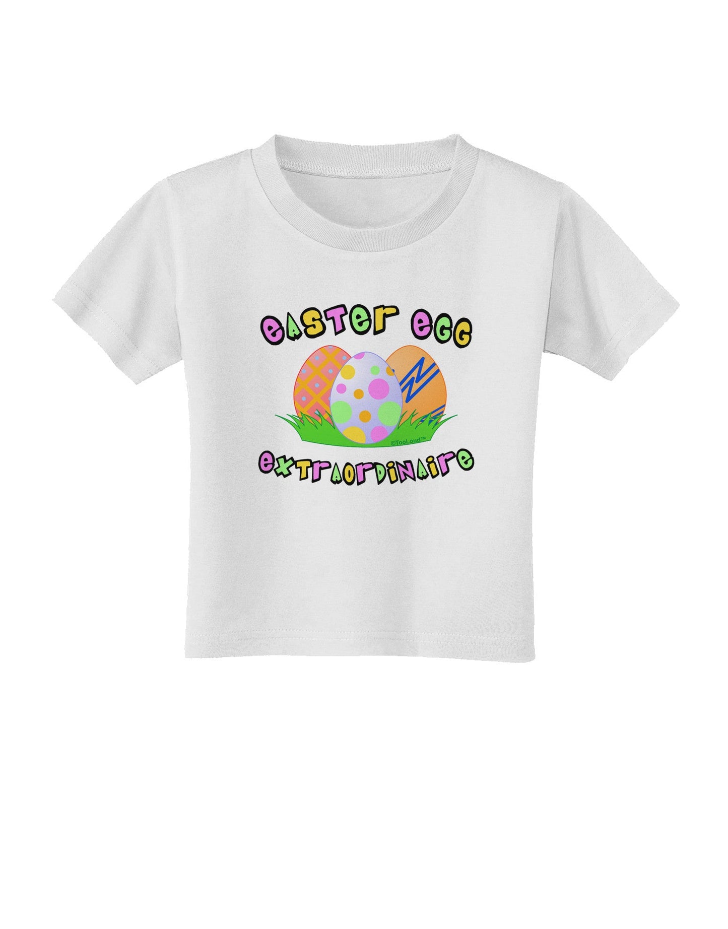 Easter Egg Extraordinaire Toddler T-Shirt-Toddler T-Shirt-TooLoud-White-2T-Davson Sales