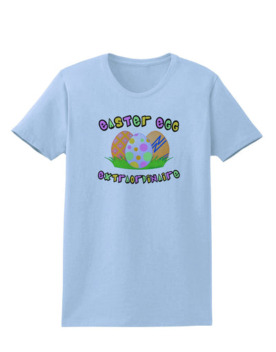 Easter Egg Extraordinaire Womens T-Shirt-Womens T-Shirt-TooLoud-Light-Blue-X-Small-Davson Sales