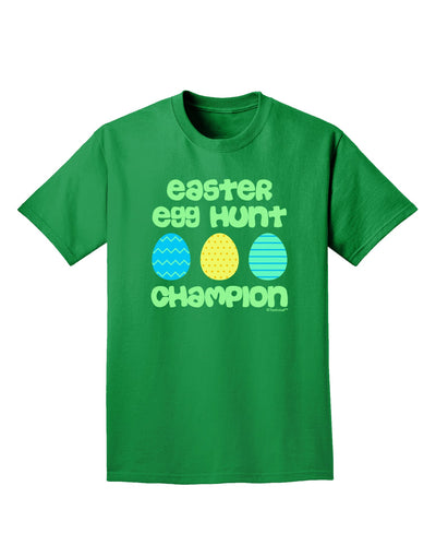 Easter Egg Hunt Champion - Blue and Green Adult Dark T-Shirt by TooLoud-Mens T-Shirt-TooLoud-Kelly-Green-Small-Davson Sales