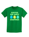 Easter Egg Hunt Champion - Blue and Green Childrens Dark T-Shirt by TooLoud-Childrens T-Shirt-TooLoud-Kelly-Green-X-Small-Davson Sales