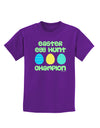 Easter Egg Hunt Champion - Blue and Green Childrens Dark T-Shirt by TooLoud-Childrens T-Shirt-TooLoud-Purple-X-Small-Davson Sales