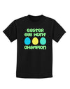 Easter Egg Hunt Champion - Blue and Green Childrens Dark T-Shirt by TooLoud-Childrens T-Shirt-TooLoud-Black-X-Small-Davson Sales