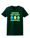 Easter Egg Hunt Champion - Blue and Green Womens Dark T-Shirt by TooLoud-Womens T-Shirt-TooLoud-Forest-Green-Small-Davson Sales