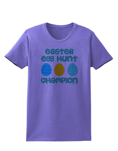 Easter Egg Hunt Champion - Blue and Green Womens T-Shirt by TooLoud-Womens T-Shirt-TooLoud-Violet-X-Small-Davson Sales