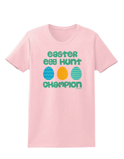 Easter Egg Hunt Champion - Blue and Green Womens T-Shirt by TooLoud-Womens T-Shirt-TooLoud-PalePink-X-Small-Davson Sales