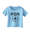 Easter Egg Hunter Black and White Infant T-Shirt by TooLoud-Infant T-Shirt-TooLoud-Aquatic-Blue-06-Months-Davson Sales