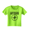 Easter Egg Hunter Black and White Toddler T-Shirt by TooLoud-Toddler T-Shirt-TooLoud-Lime-Green-2T-Davson Sales