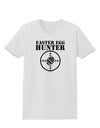 Easter Egg Hunter Black and White Womens T-Shirt by TooLoud-Womens T-Shirt-TooLoud-White-X-Small-Davson Sales