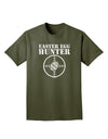 Easter Egg Hunter Distressed Adult Dark T-Shirt by TooLoud-Mens T-Shirt-TooLoud-Military-Green-Small-Davson Sales