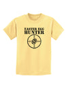 Easter Egg Hunter Distressed Childrens T-Shirt by TooLoud-Childrens T-Shirt-TooLoud-Daffodil-Yellow-X-Small-Davson Sales