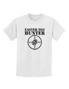 Easter Egg Hunter Distressed Childrens T-Shirt by TooLoud-Childrens T-Shirt-TooLoud-White-X-Small-Davson Sales