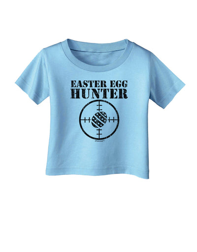 Easter Egg Hunter Distressed Infant T-Shirt by TooLoud-Infant T-Shirt-TooLoud-Aquatic-Blue-06-Months-Davson Sales