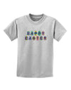 Easter Eggs Happy Easter Childrens T-Shirt-Childrens T-Shirt-TooLoud-AshGray-X-Small-Davson Sales